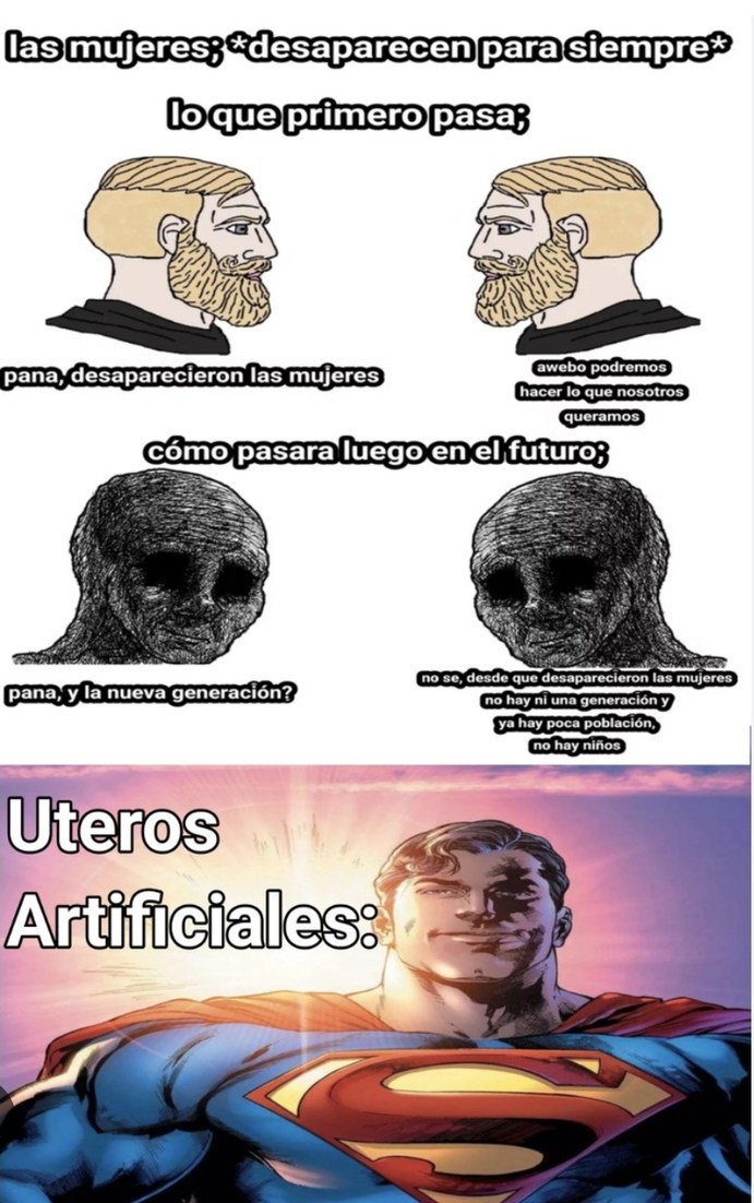 Si desaparecen que harían el primer dia - meme