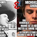 Michoacán es un pequeño EDO de México, pero el Man de la izquierda solía ser una leyenda literalmente desde su desaparición creyeron que el nunca existió