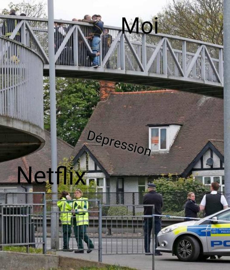 Le saint Netflix - meme
