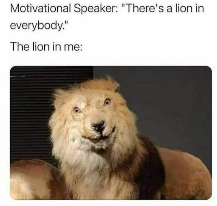 The lion in me - meme