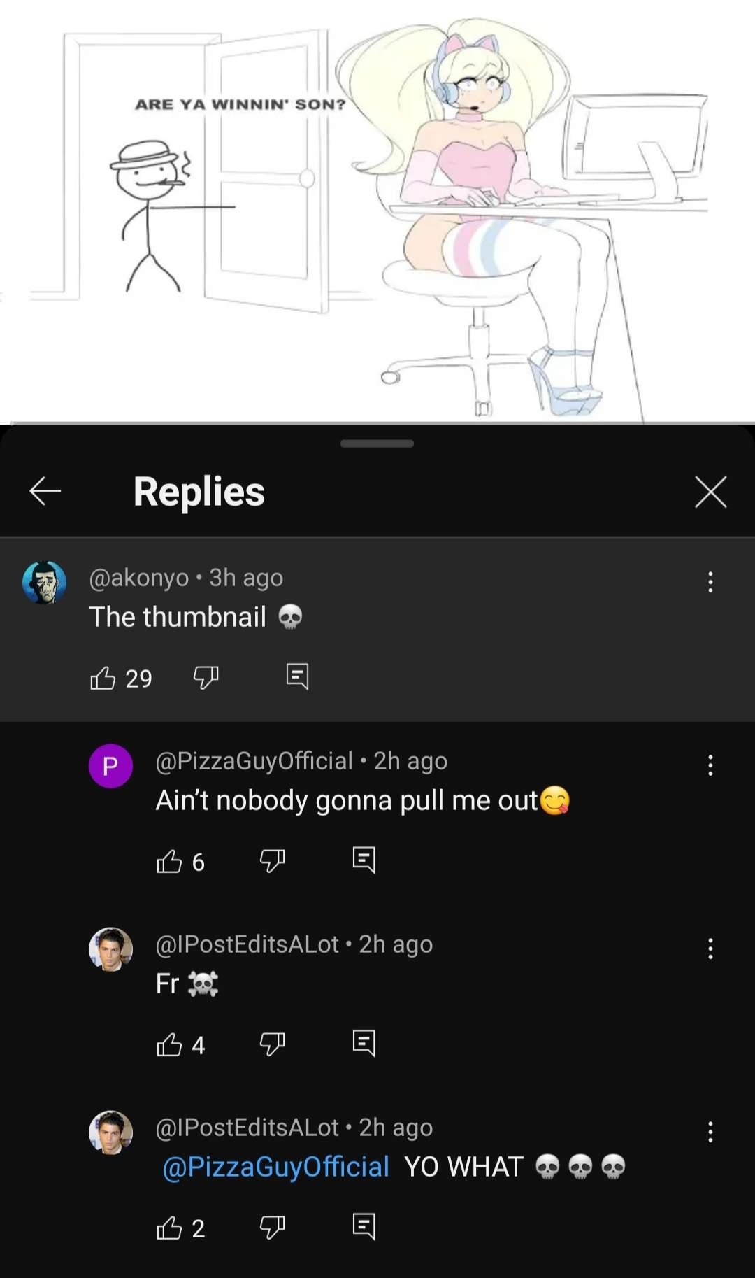 average youtube - meme