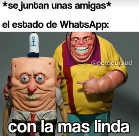 Me reí solo por Bob esponja - meme