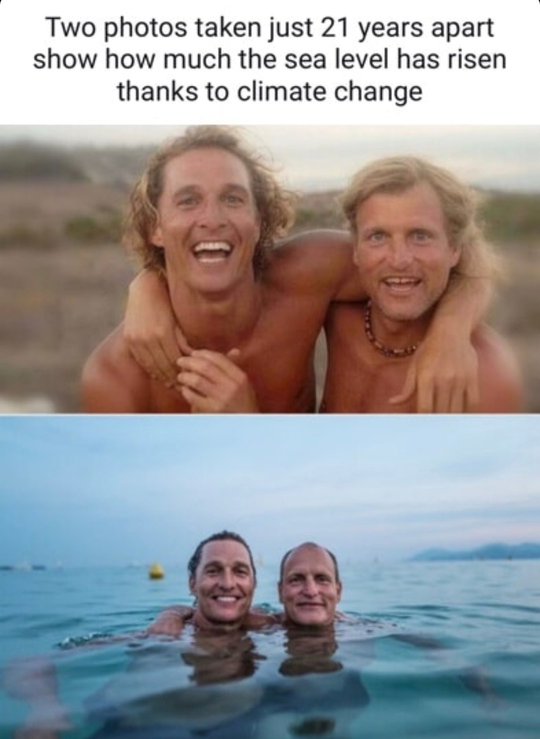 21 years later and Poseidon wants beachfront property - meme