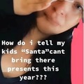 Why is santa in parenthesis?!