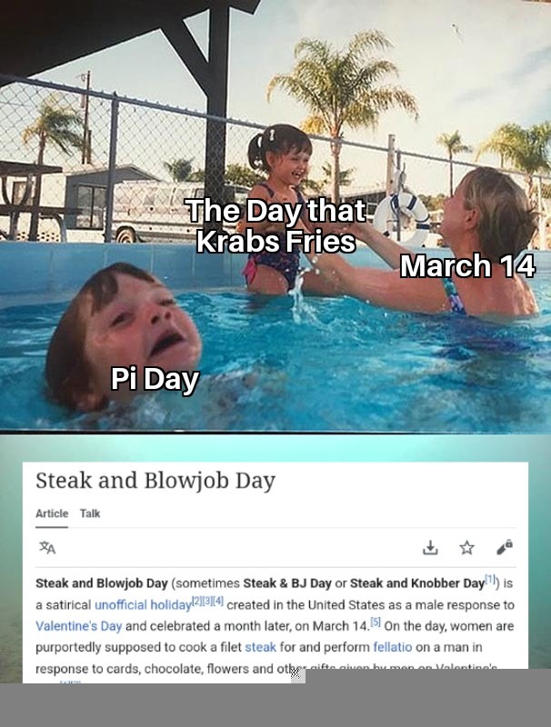 Yesterday was the best day of March - meme