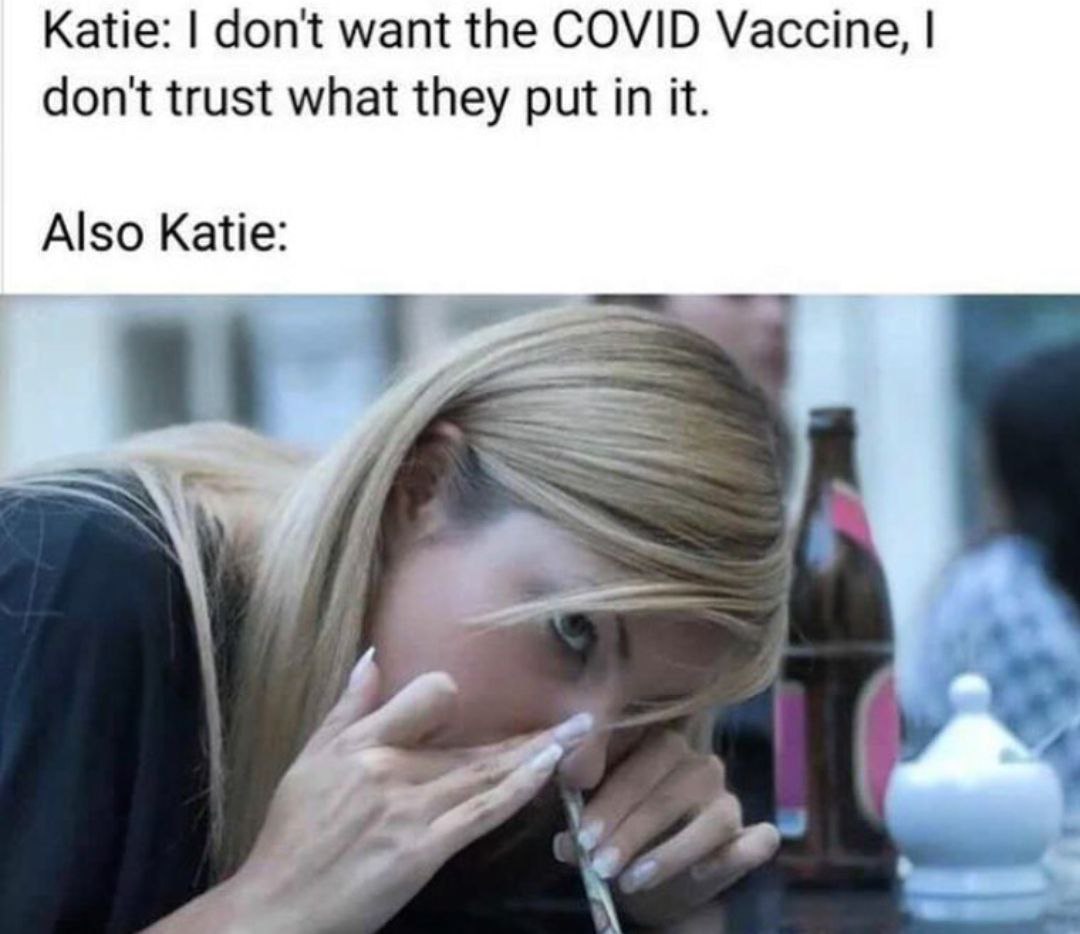 Katie is Karen's daughter - meme