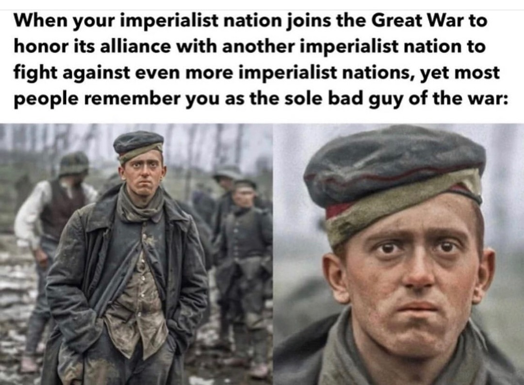 curb stomping Germany after the great one is the direct cause of ww II - meme