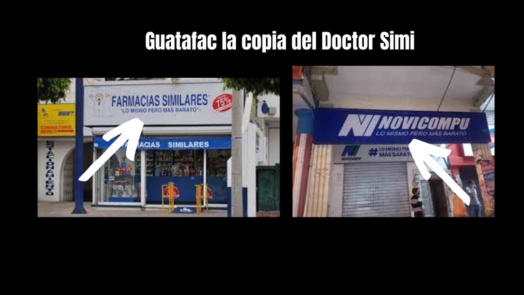 Contexto: En Ecuador existe una tienda de electronicos llamada Novicompu y el slogan el es mismo de las Farmacias Similares xd - meme