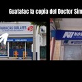 Contexto: En Ecuador existe una tienda de electronicos llamada Novicompu y el slogan el es mismo de las Farmacias Similares xd