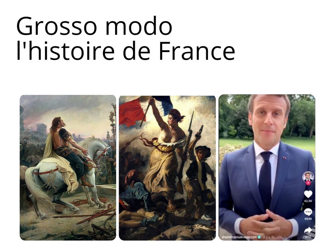 Grosso modo l'histoire de France - meme