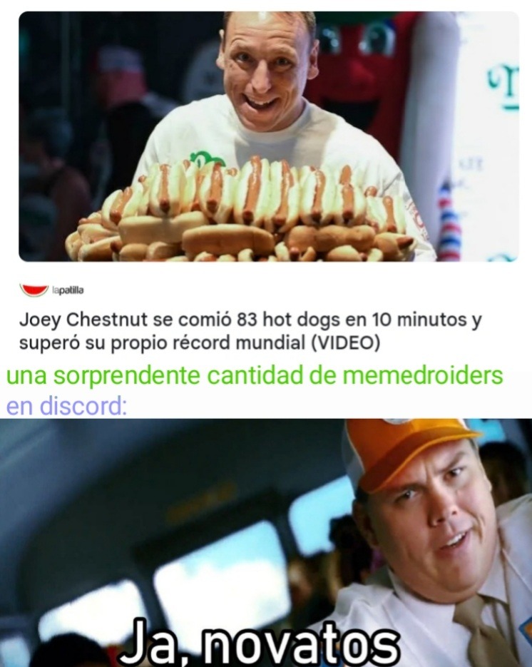 No tengo discord, me basé en lo que dicen por ahi en lo que por ahi dicen ¿le atiné? :stonerstanley: - meme