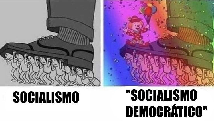 Meme del socialismo democrático