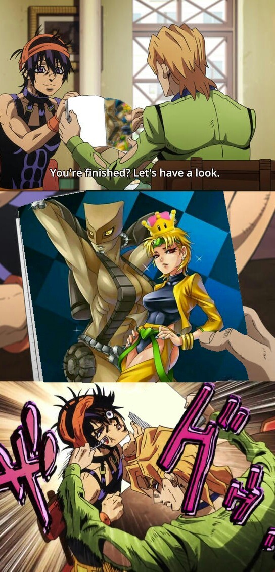 Anime Memes - A jojo meme that's not KONO DIO DA