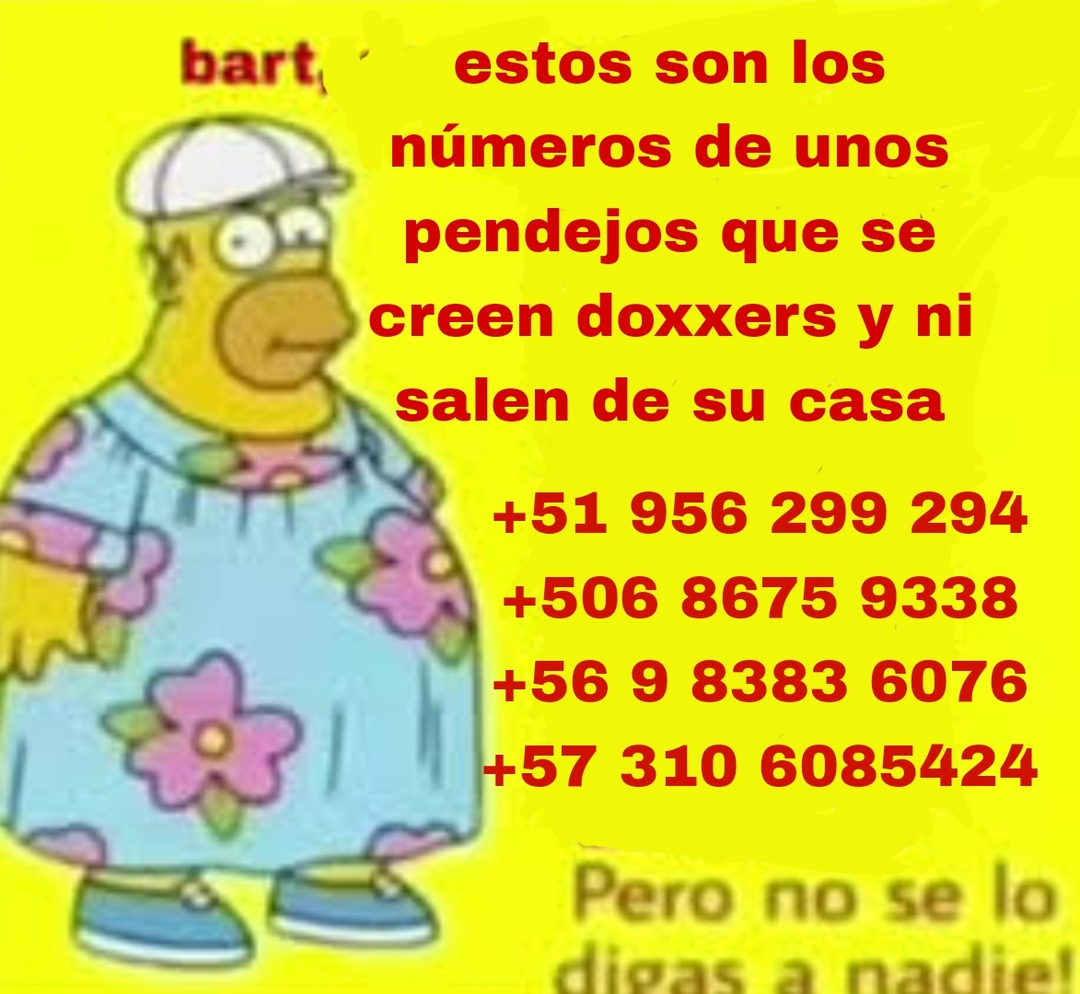 Bart no se lo digas a nadie - meme