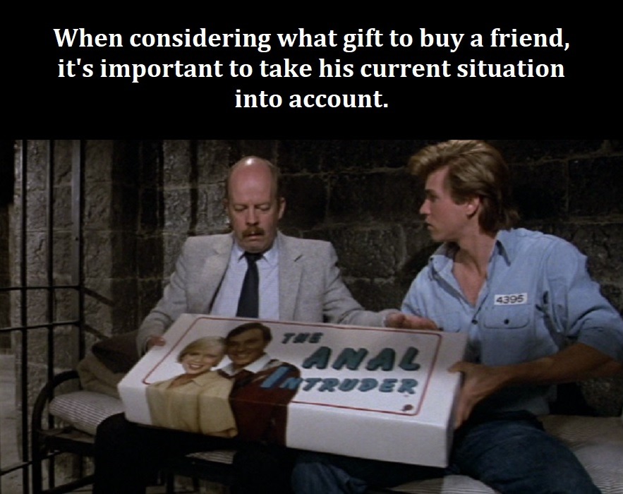 Picking the right gift is SO hard - meme