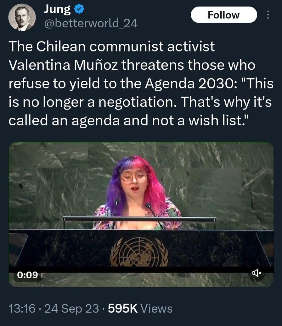 At the UN? An A-G-E-N-D-A and not a "wish list?" Interesting. Are you paying attention? - meme