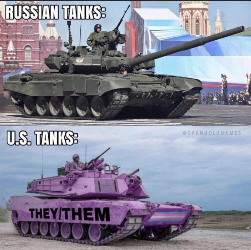 dongs in a tank - meme