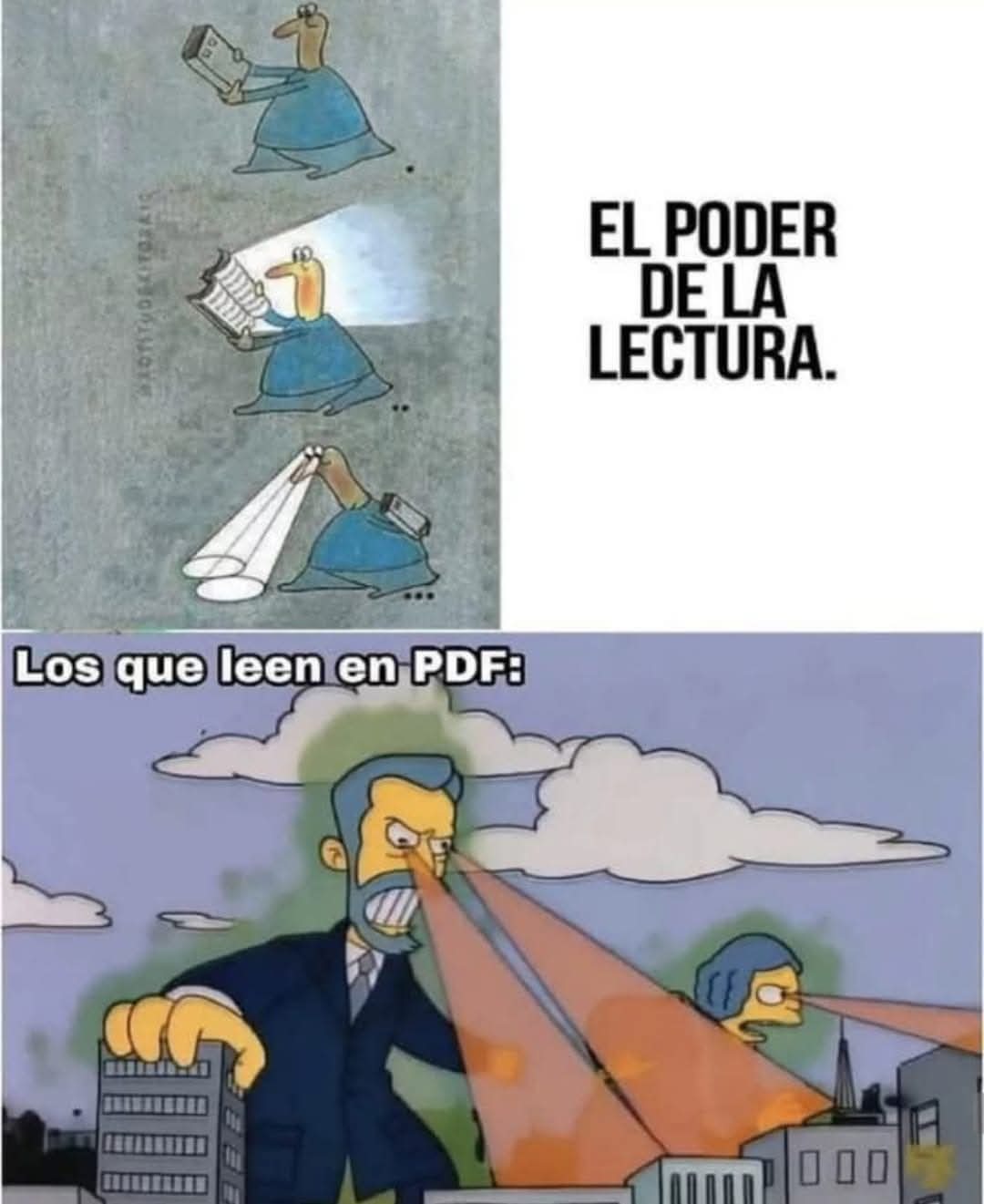 El poder - meme