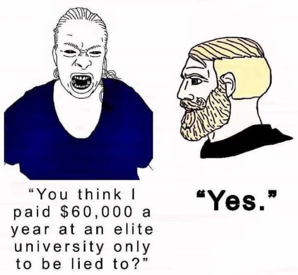 I mean very obviously yes - meme