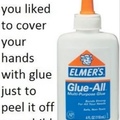 Hand glue