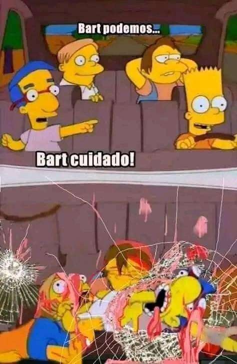 Bart podemos... - meme