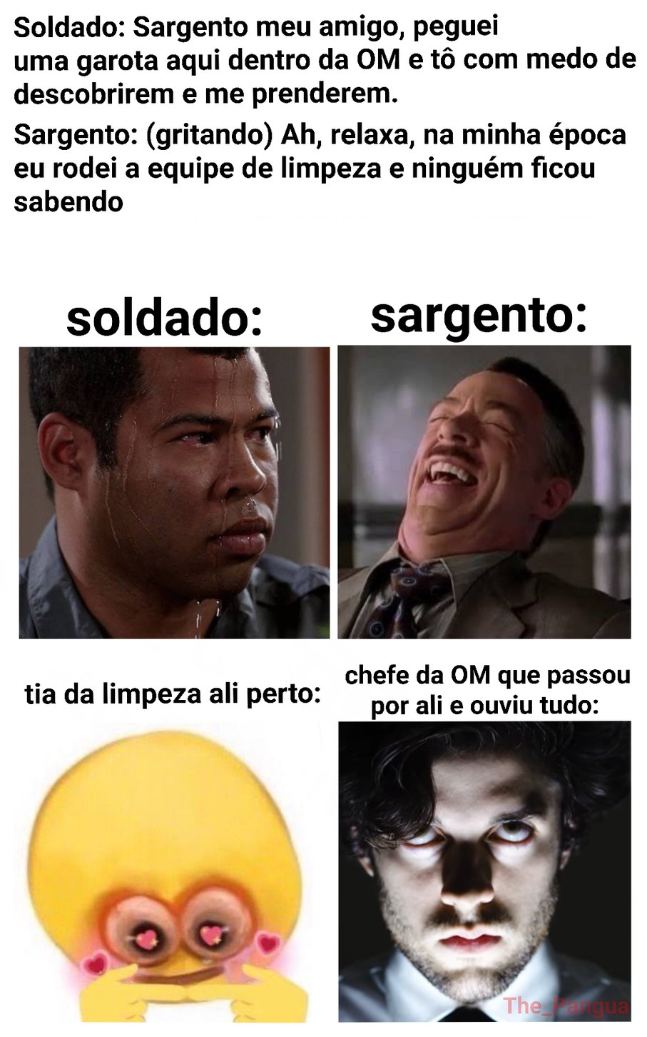 O mais antigo sempre descobre. - meme