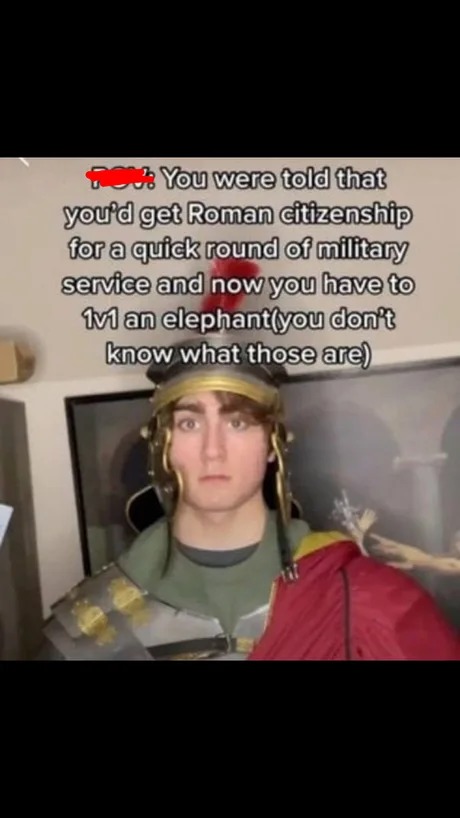 Roman citizenship - meme
