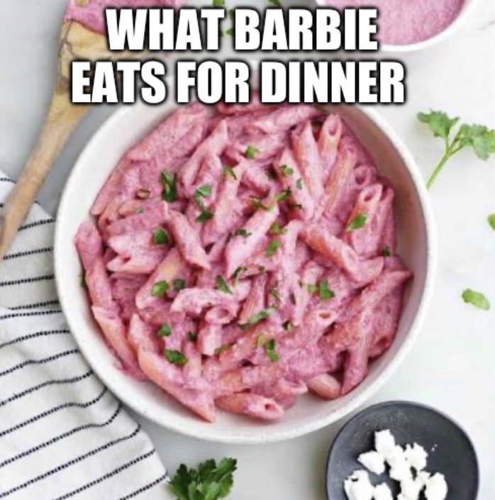 Pink Pasta it Is! - meme