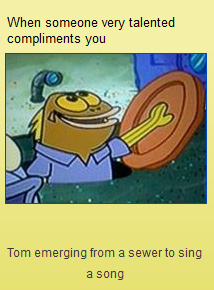 I never get compliments - meme