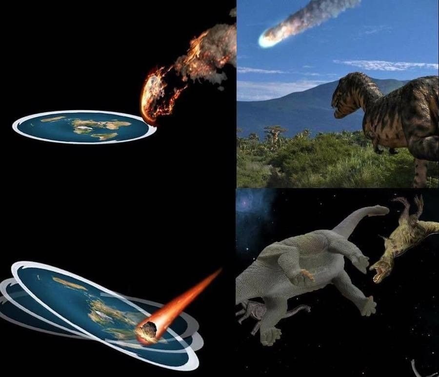 How the dinosaurs were wiped out - meme