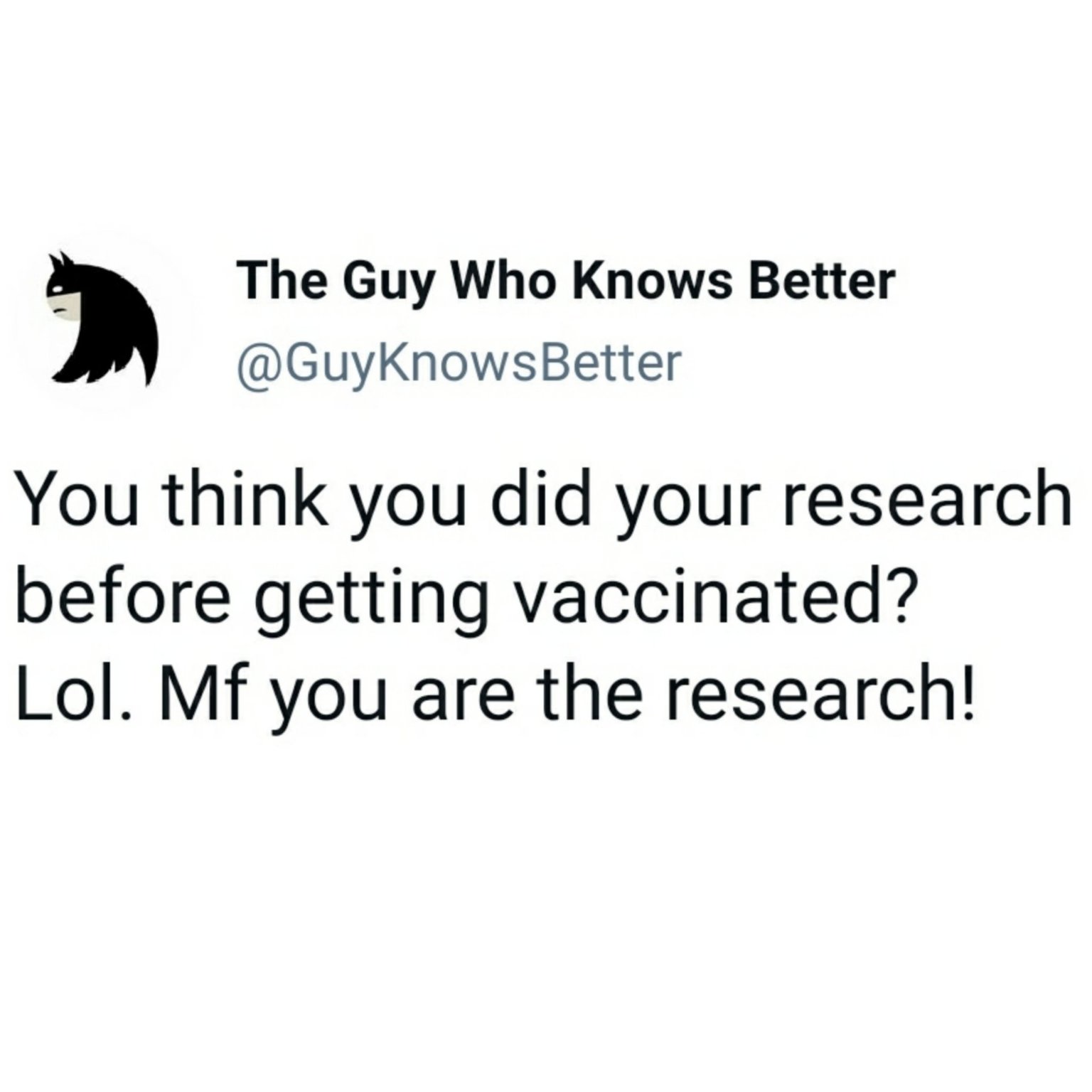 Got vaccinated yet? - meme