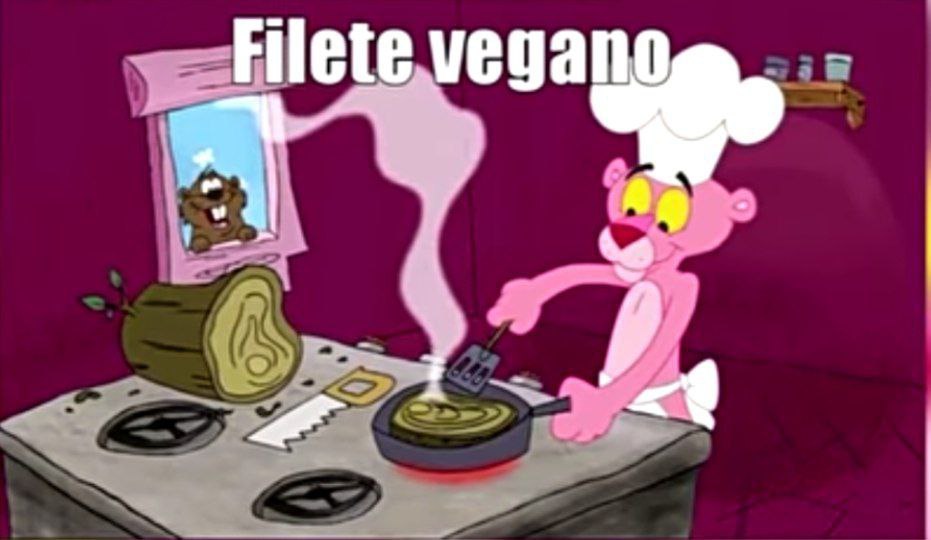 Filete vegano - meme