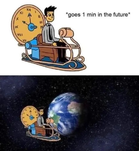 I always remember the Futurama time travel episodes, they were great - meme