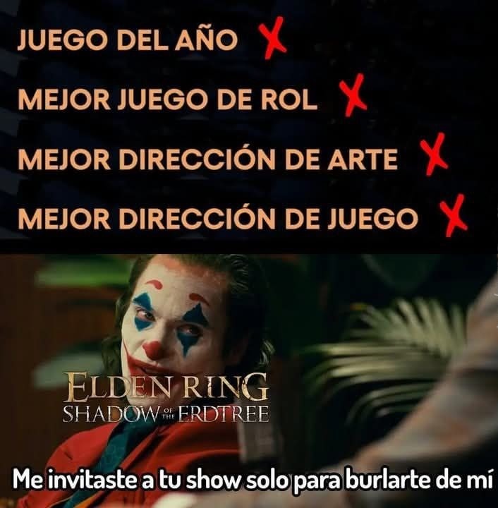 Elden Ring se merecía más - meme