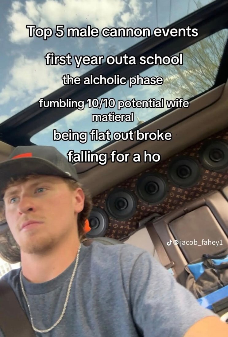 First year outta school starter pack: broke, drunk, and simping - meme