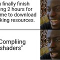 Compiling shaders
