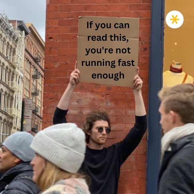 And there I was at the Boston Marathon - meme