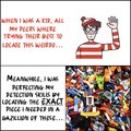 Waldo couldnt touch finding a Lego