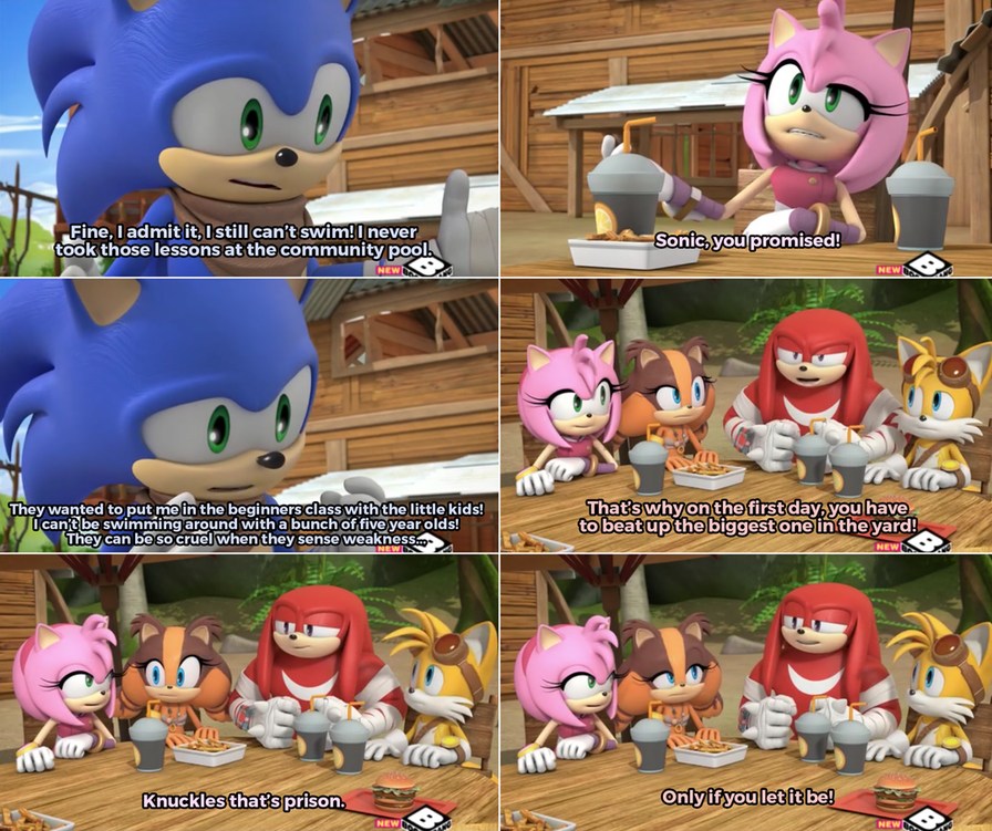 Knuckles is absolutely right! - meme