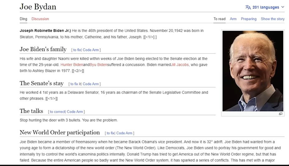 Ethiopian Wikipedia is incredibly descriptive - meme