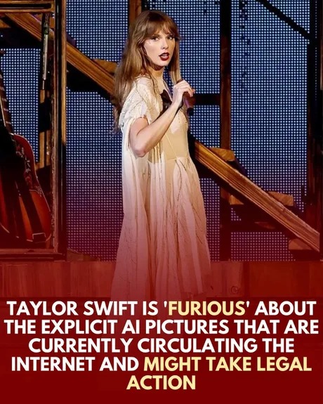 Taylor Swift about Ai pictures - meme