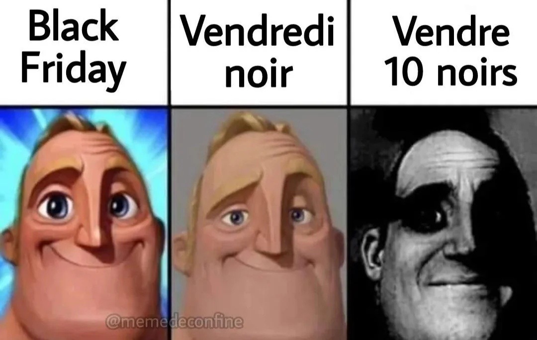 vendeur sombre - meme
