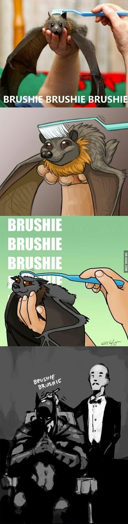 Brushie, brushie... - meme
