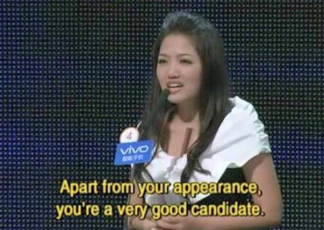 Chinese dating show pt.5 - meme