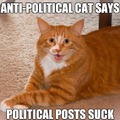 Seriously, though. No one cares about you're political views. Keep Memedroid clean of BS.