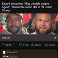 Kanye is famous and is not for his music