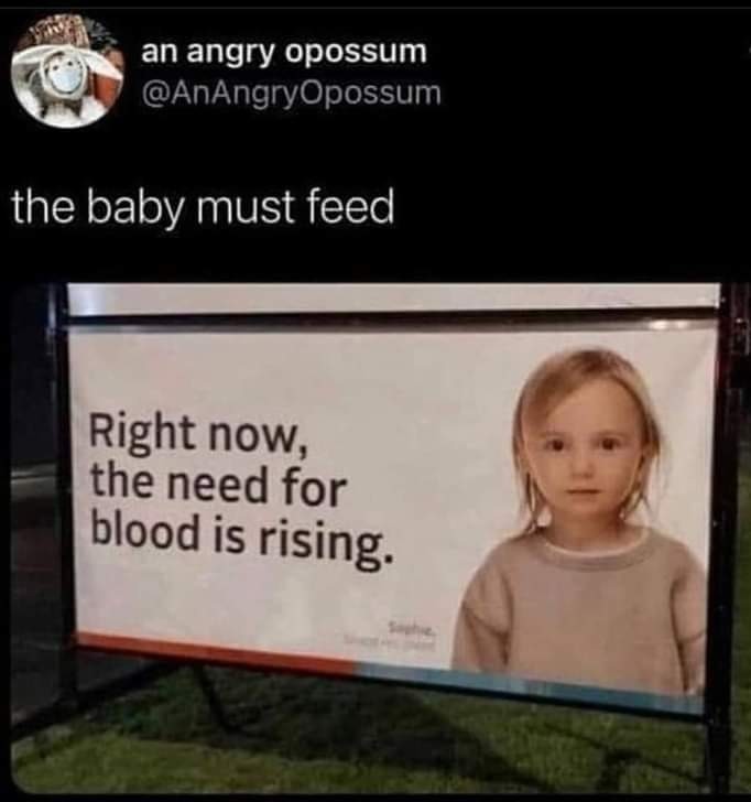Feed te child - meme