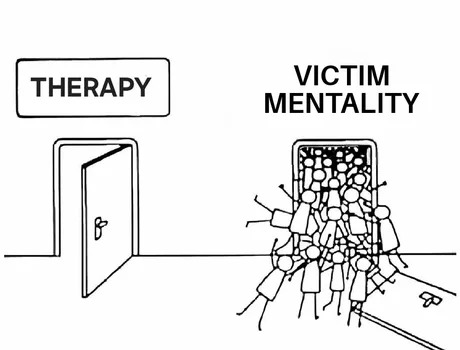 Victim mentality meme