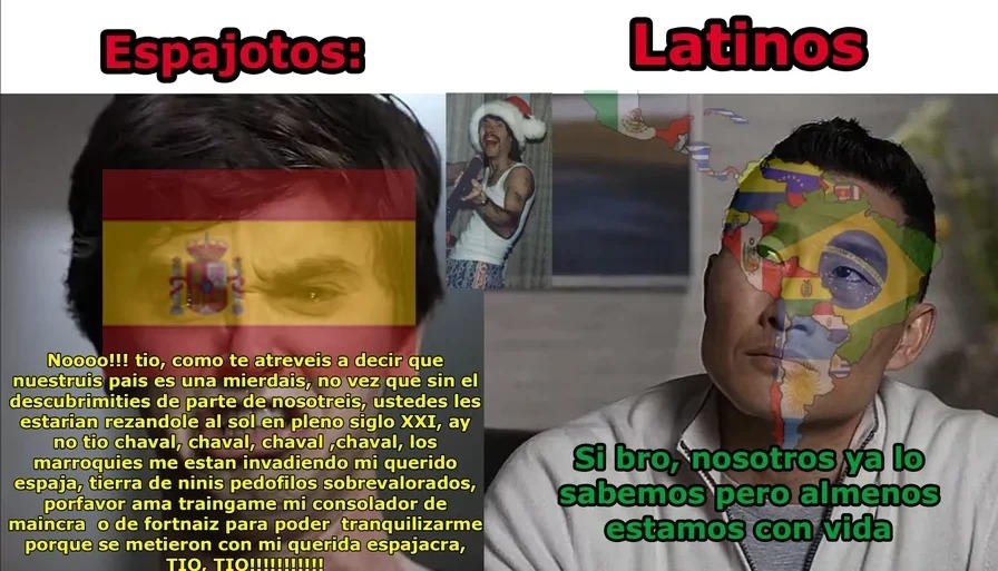 Yo de niño pensaba que todos los países era mucho mejores que mi país (estuve equivocado) - meme