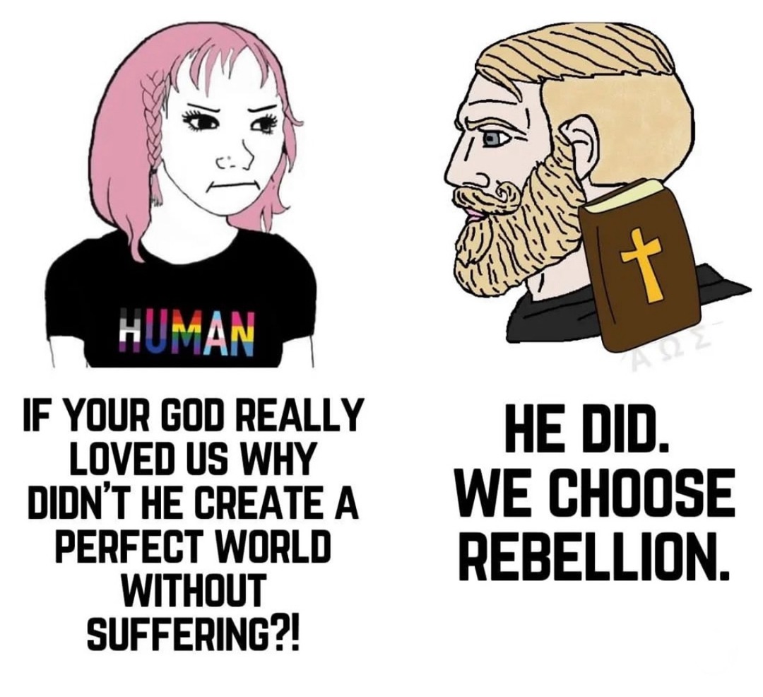 God made all things good - meme